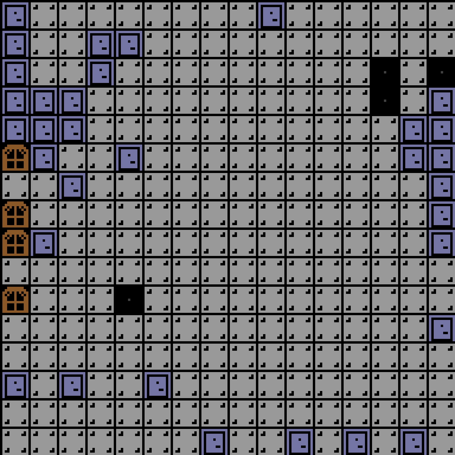 Batched, with version 1’s code, space station, frontier order, 16 by 16 cells.