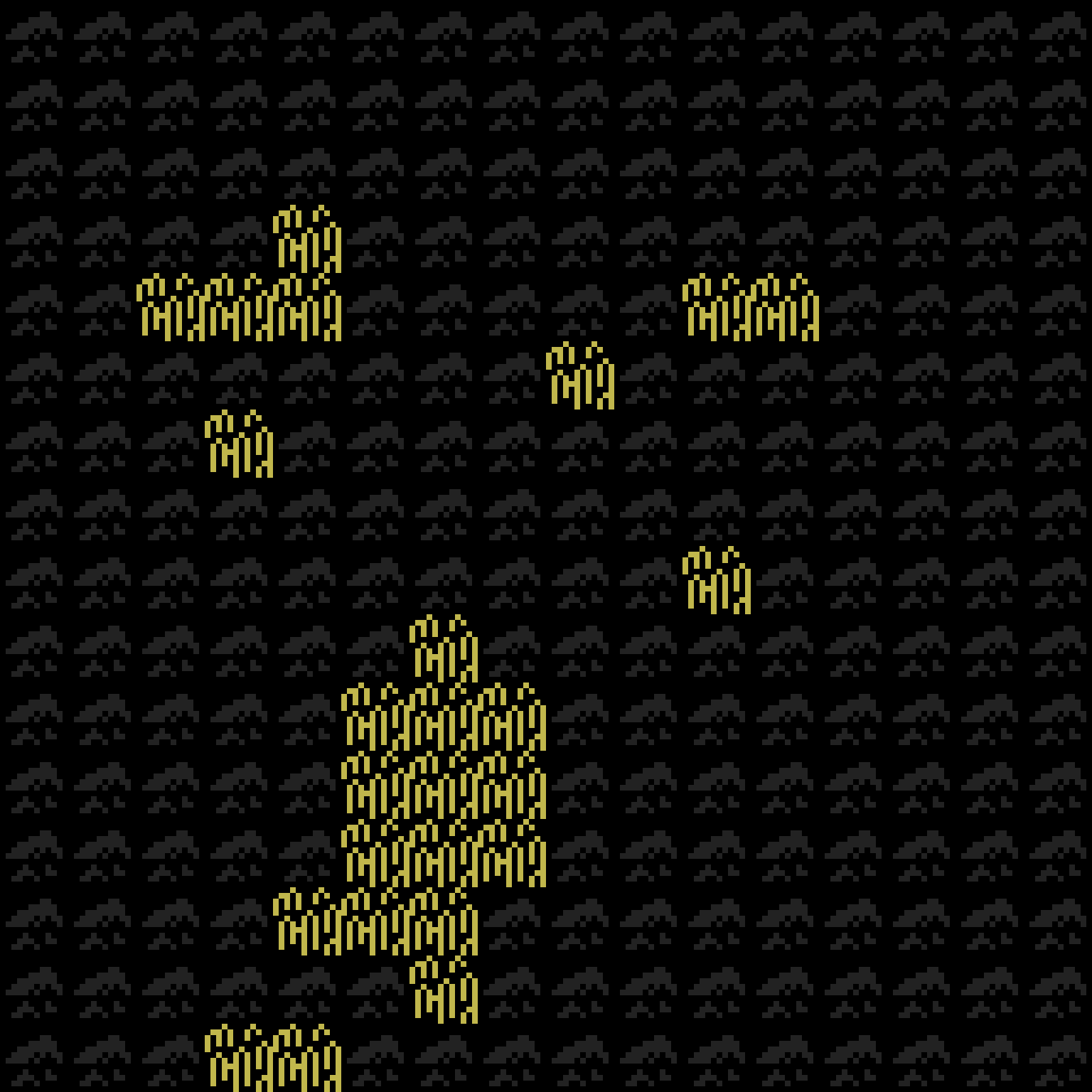 Batched, with version 1’s code, medieval village, spiral order, 16 by 16 cells.