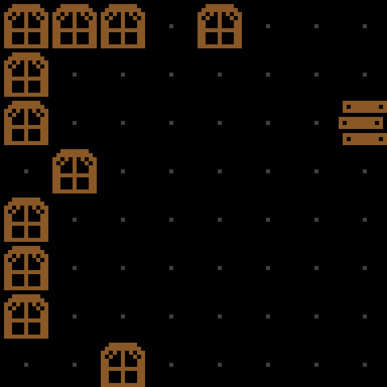Batched, with version 1’s code, haunted mansion, frontier order, 8 by 8 cells.