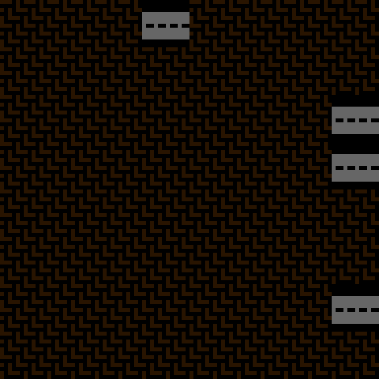 Batched, with version 1’s code, market, frontier order, 8 by 8 cells.