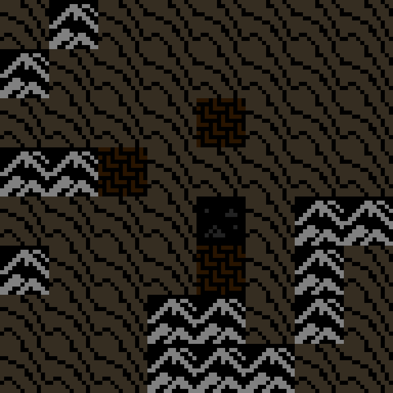 Batched, with version 1’s code, desert outpost, frontier order, 8 by 8 cells.
