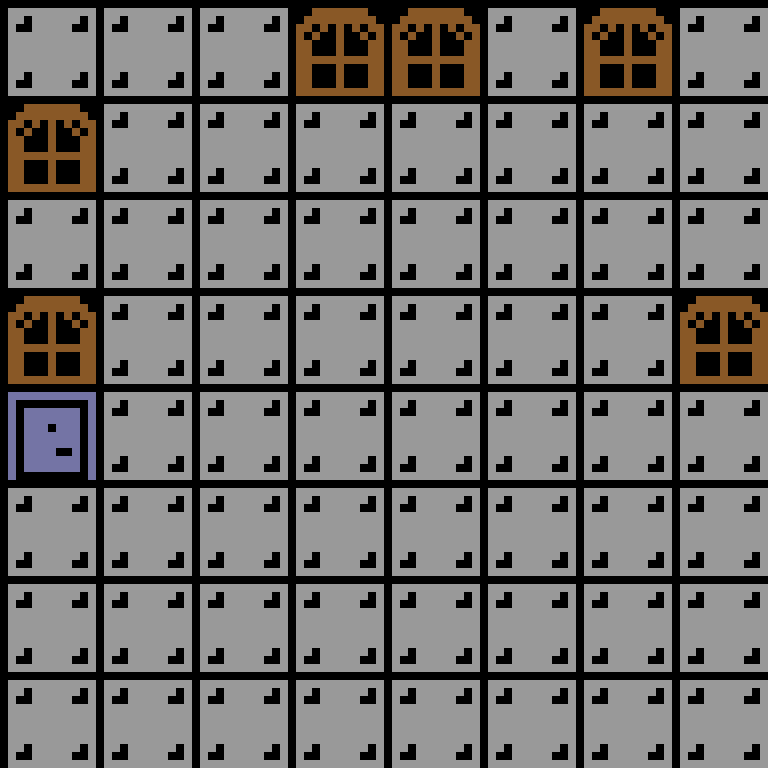 Batched, with version 1’s code, space station, spiral order, 8 by 8 cells.