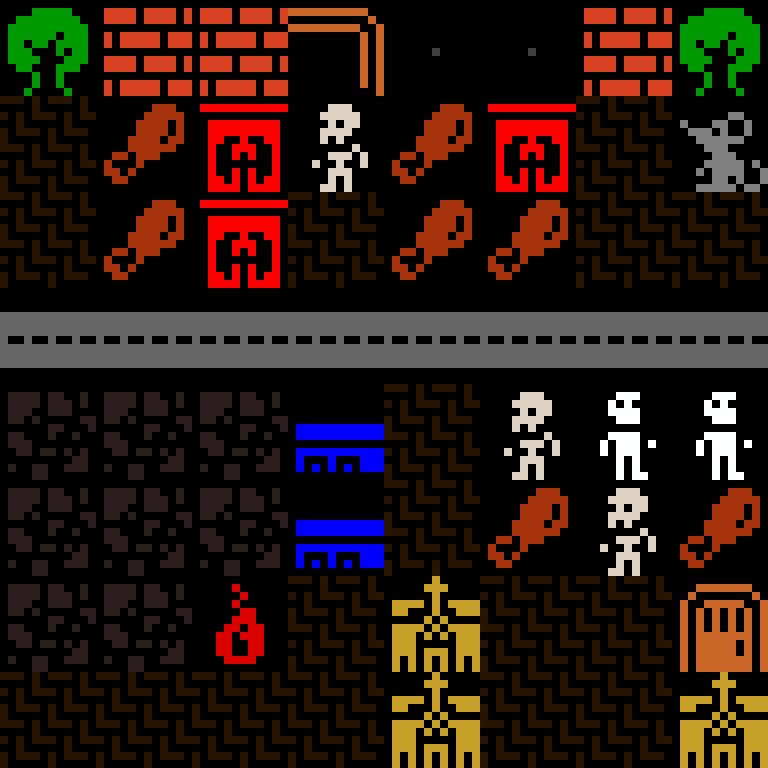 LLM, with version 1’s code, market, frontier order, 8 by 8 cells.