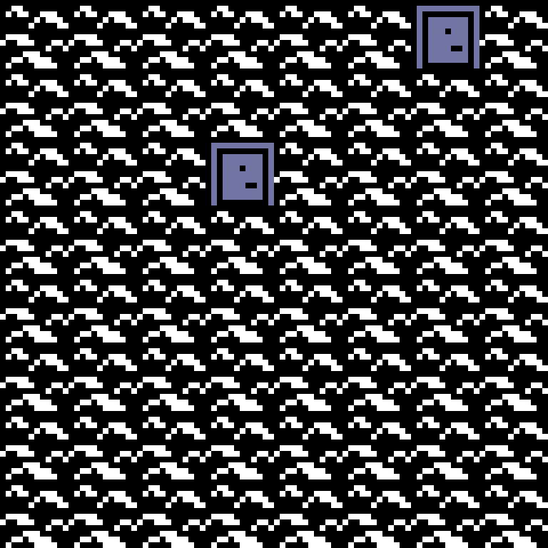 Cell by cell, version 1, arctic base, frontier order, 8 by 8 cells.