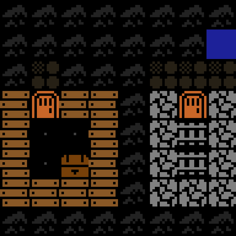 Batched, with version 11’s code, medieval village, frontier order, 8 by 8 cells.