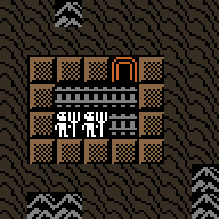 Batched, with version 11’s code, desert outpost, frontier order, 8 by 8 cells.