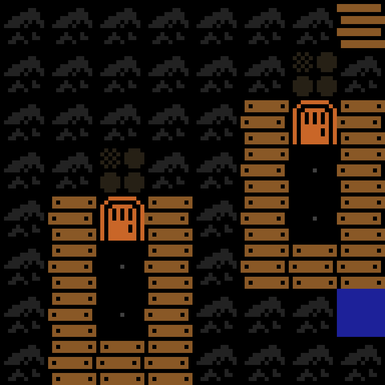 Batched, with version 11’s code, medieval village, clustered order, 8 by 8 cells.