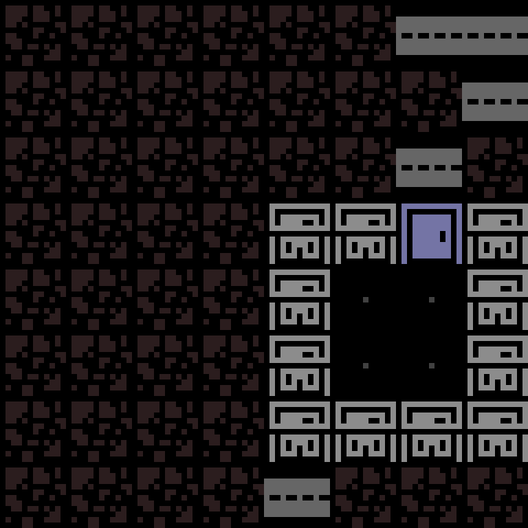 Batched, with version 11’s code, cyberpunk block, branching order, 8 by 8 cells.
