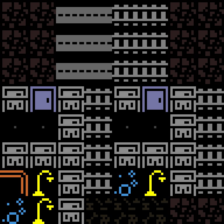 LLM, with version 11’s code, cyberpunk block, spiral order, 8 by 8 cells.