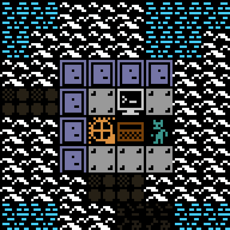 LLM, with version 11’s code, arctic base, spiral order, 8 by 8 cells.