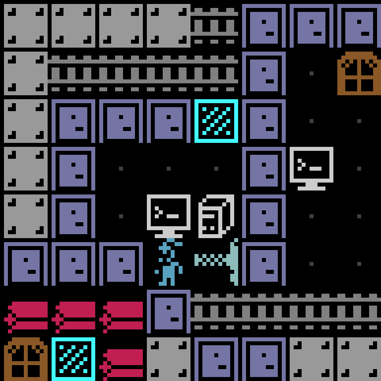 LLM, with version 11’s code, space station, spiral order, 8 by 8 cells.