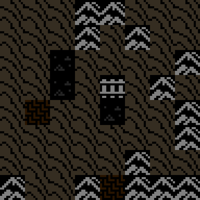 Batched, with version 4’s code, desert outpost, spiral order, 8 by 8 cells.