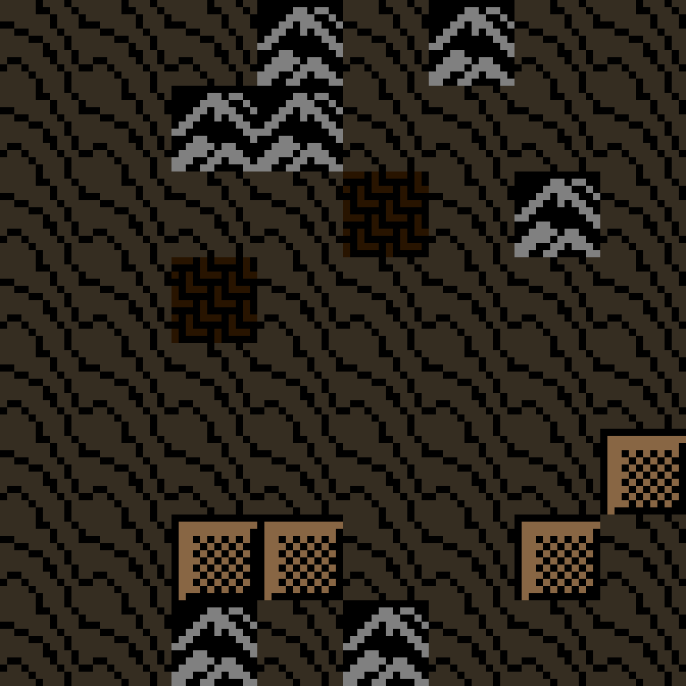 Batched, with version 4’s code, desert outpost, branching order, 8 by 8 cells.