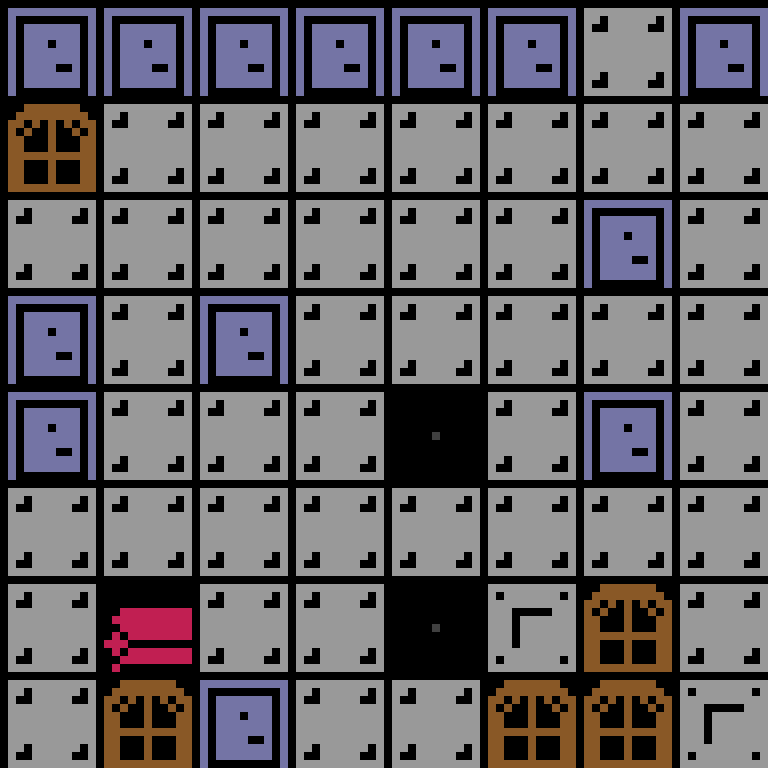 Batched, with version 4’s code, space station, random order, 8 by 8 cells.