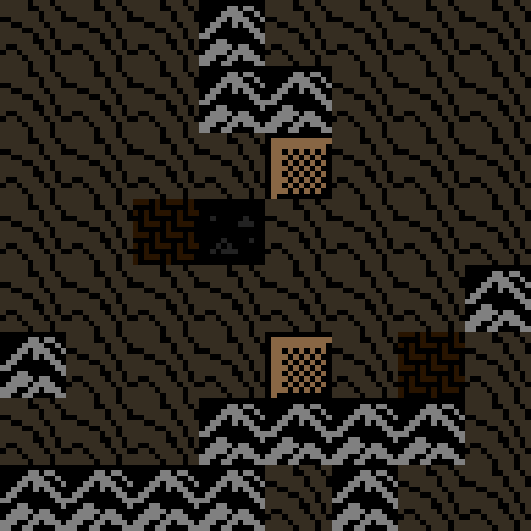 Batched, with version 4’s code, desert outpost, frontier order, 8 by 8 cells.