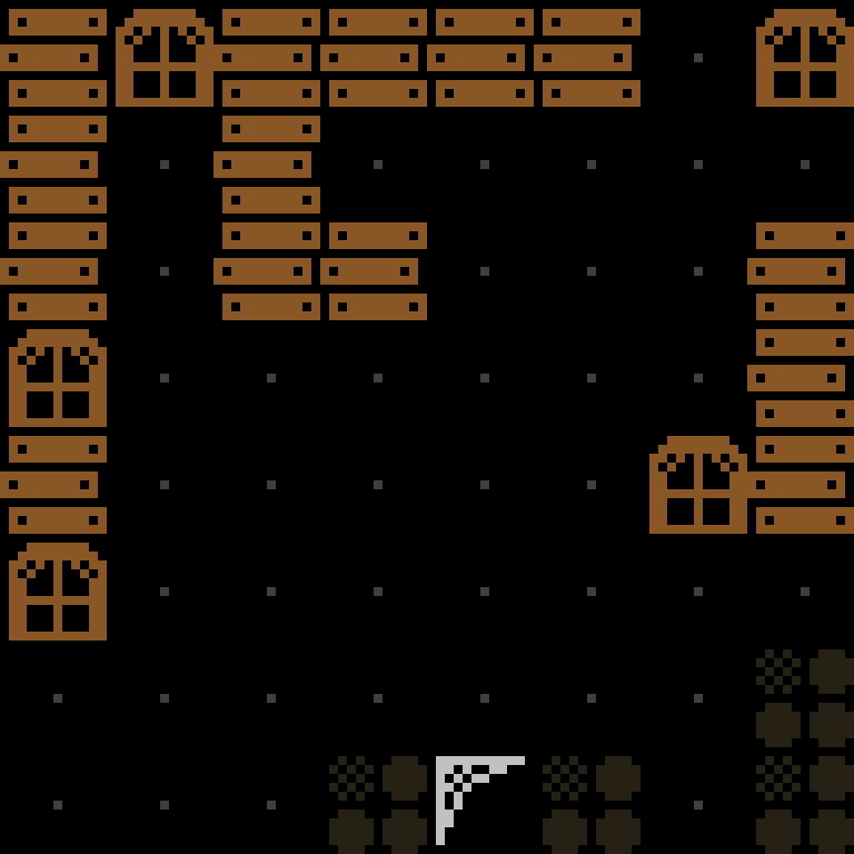 Batched, with version 4’s code, haunted mansion, spiral order, 8 by 8 cells.