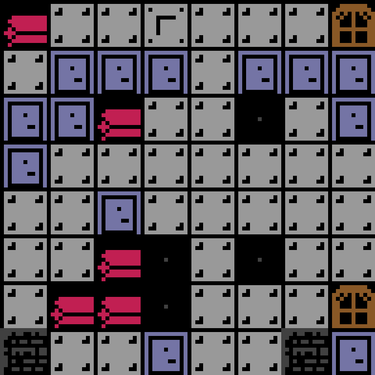 Batched, with version 4’s code, space station, frontier order, 8 by 8 cells.