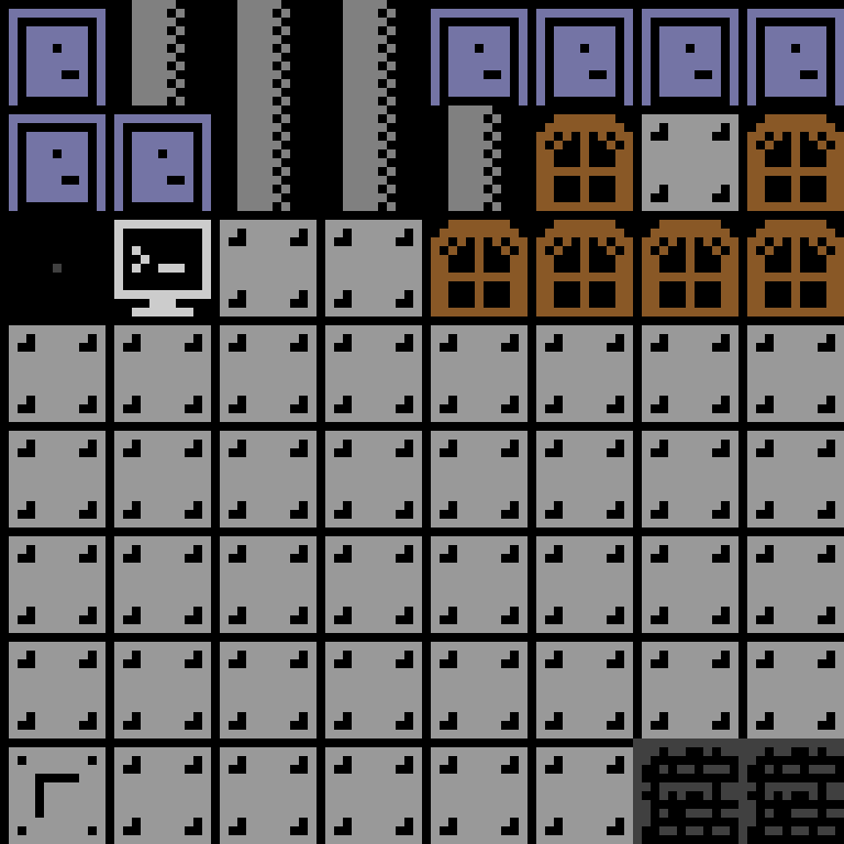 Cell by cell, version 5, space station, frontier order, 8 by 8 cells.