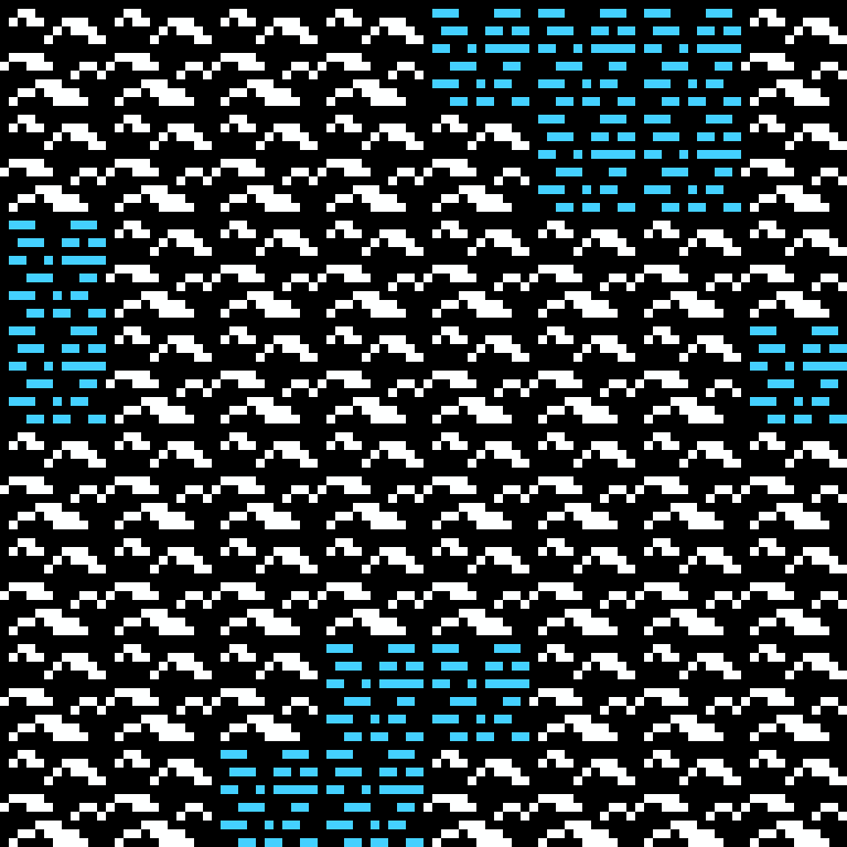 Batched, with version 7’s code, arctic base, frontier order, 8 by 8 cells.