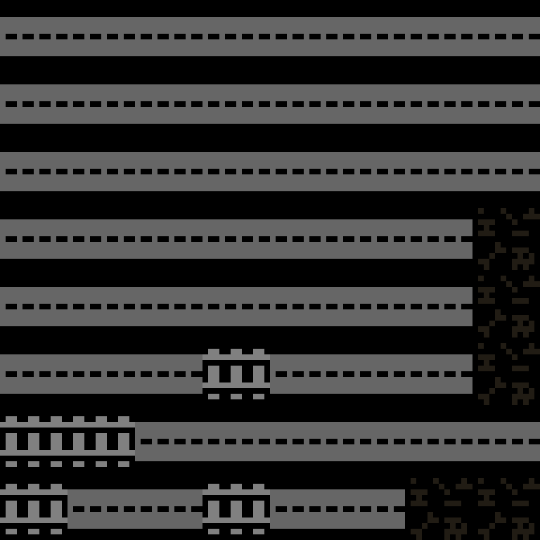 Batched, with version 7’s code, cyberpunk block, clustered order, 8 by 8 cells.
