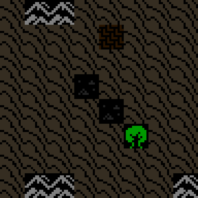 Batched, with version 7’s code, desert outpost, frontier order, 8 by 8 cells.