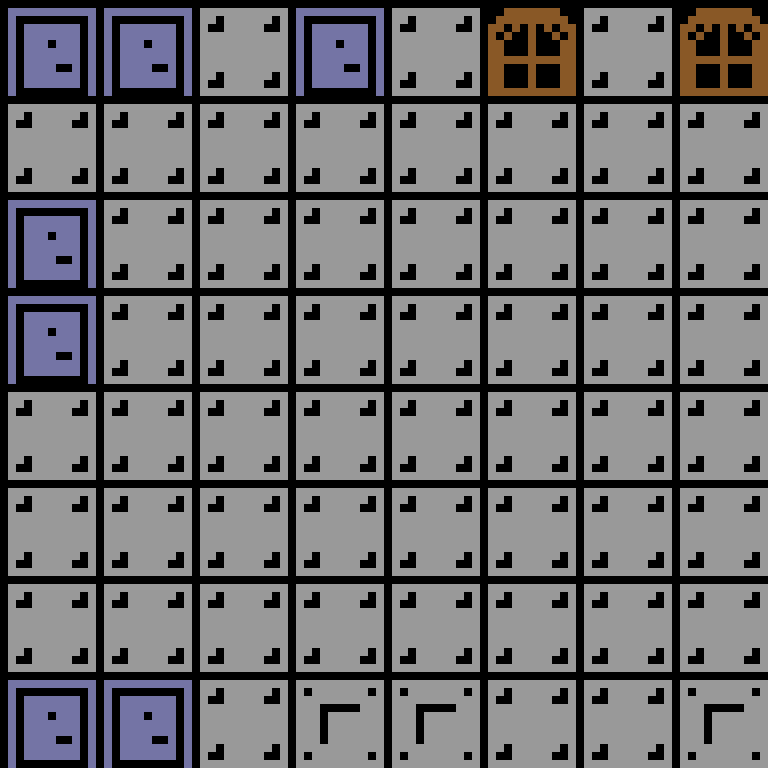 Batched, with version 7’s code, space station, spiral order, 8 by 8 cells.