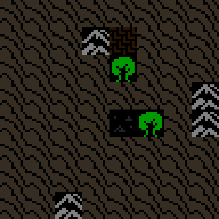 Batched, with version 7’s code, desert outpost, branching order, 8 by 8 cells.