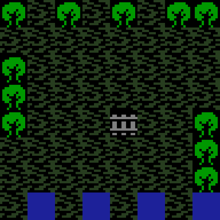 Batched, with version 7’s code, jungle temple, spiral order, 8 by 8 cells.