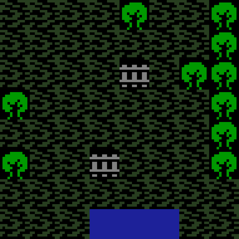 Batched, with version 7’s code, jungle temple, clustered order, 8 by 8 cells.