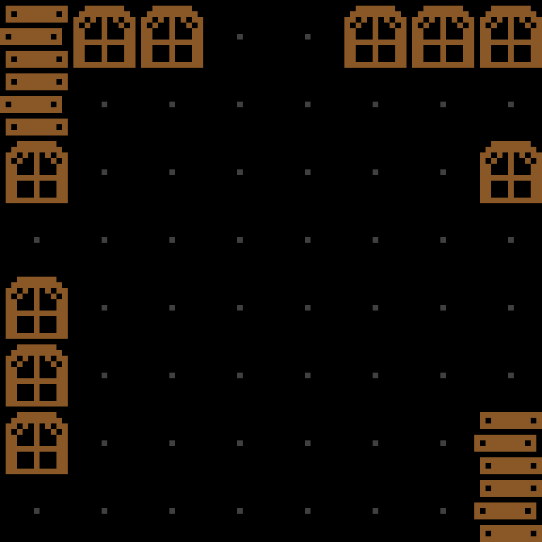 Batched, with version 7’s code, haunted mansion, spiral order, 8 by 8 cells.