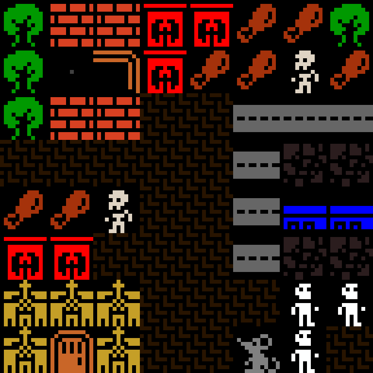 LLM, with version 7’s code, market, frontier order, 8 by 8 cells.