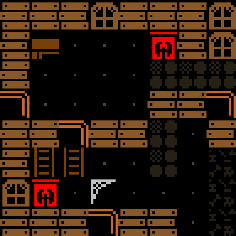LLM, with version 7’s code, haunted mansion, frontier order, 8 by 8 cells.