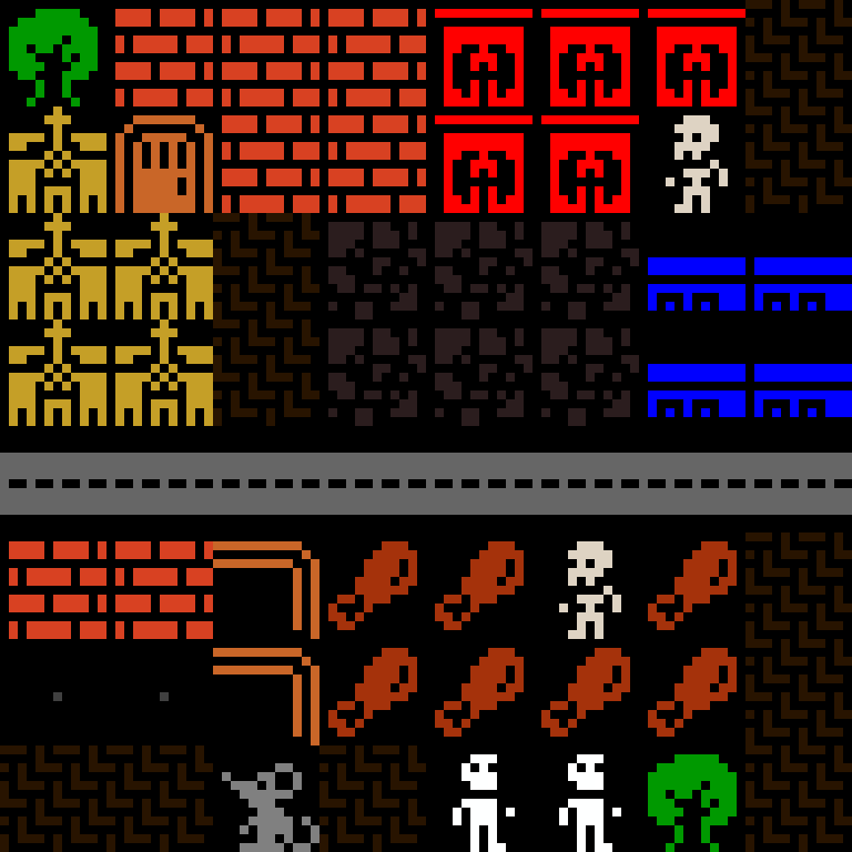 LLM, with version 7’s code, market, frontier order, 8 by 8 cells.