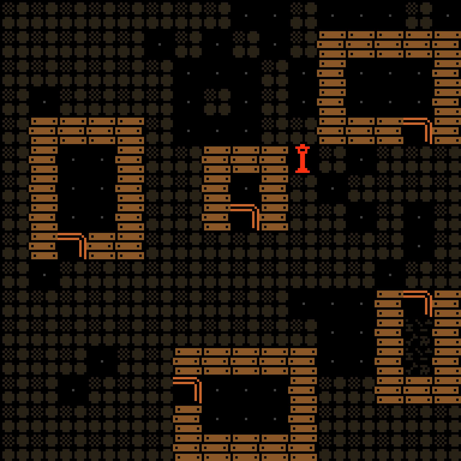 Batched, with version 8’s code, haunted mansion, clustered order, 16 by 16 cells.