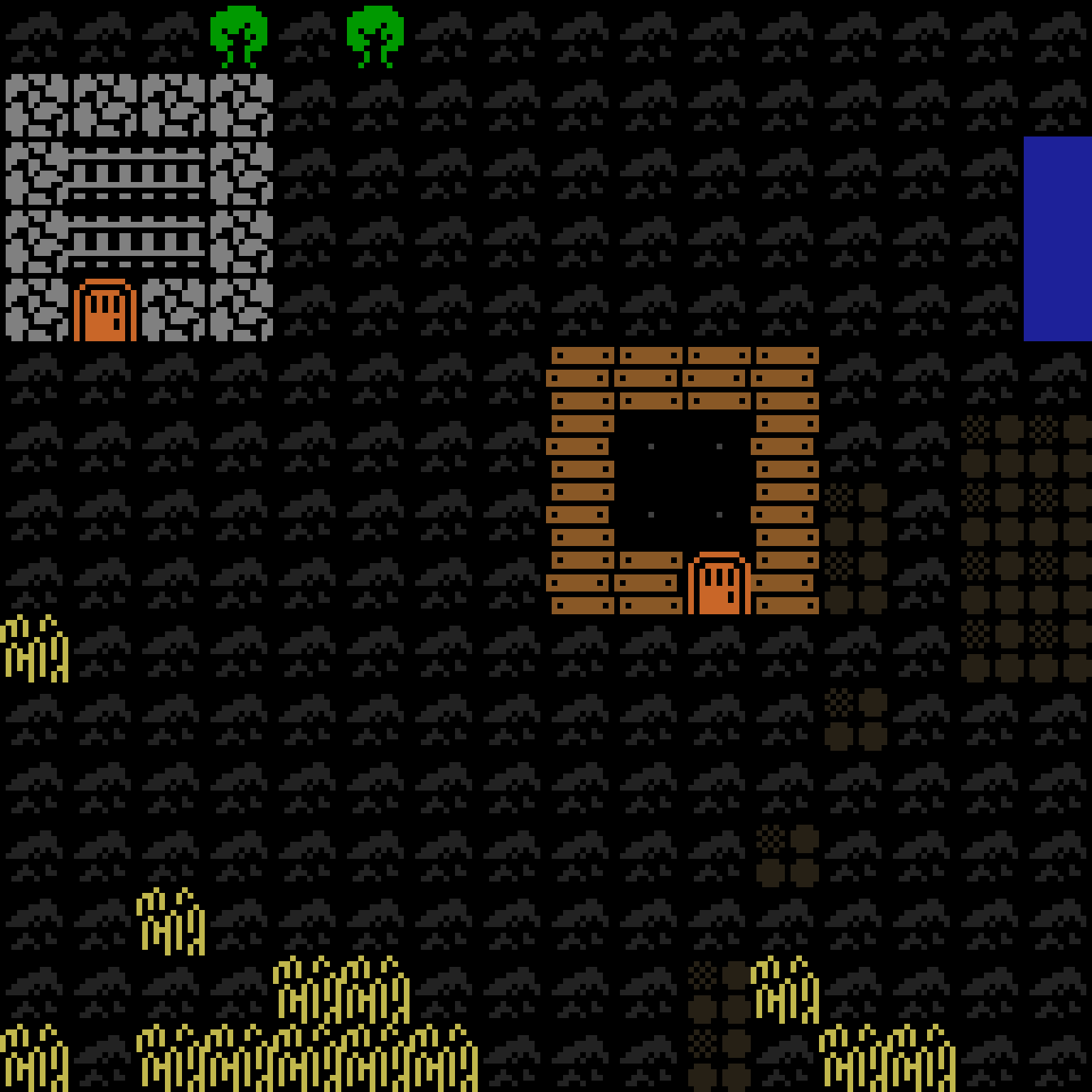 Batched, with version 8’s code, medieval village, spiral order, 16 by 16 cells.