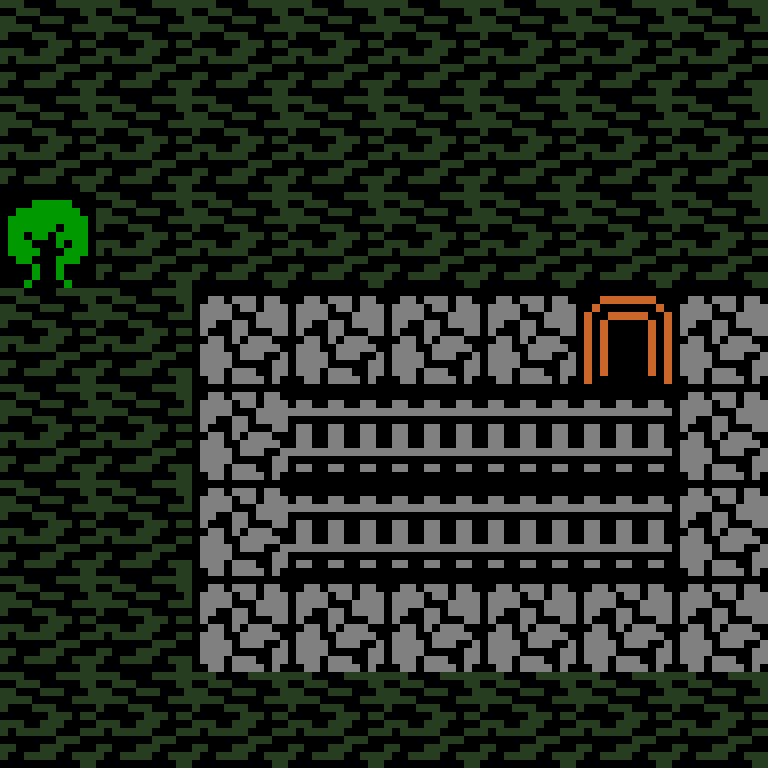 Batched, with version 8’s code, jungle temple, frontier order, 8 by 8 cells.