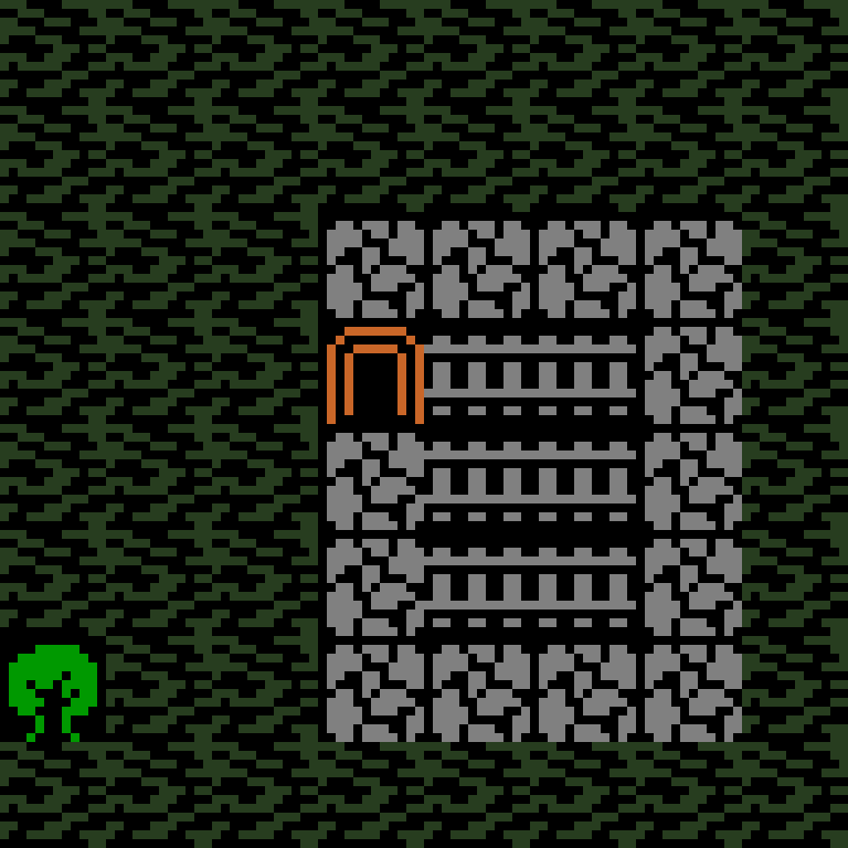 Batched, with version 8’s code, jungle temple, clustered order, 8 by 8 cells.