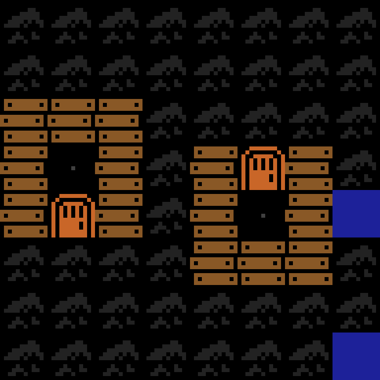 Batched, with version 8’s code, medieval village, spiral order, 8 by 8 cells.