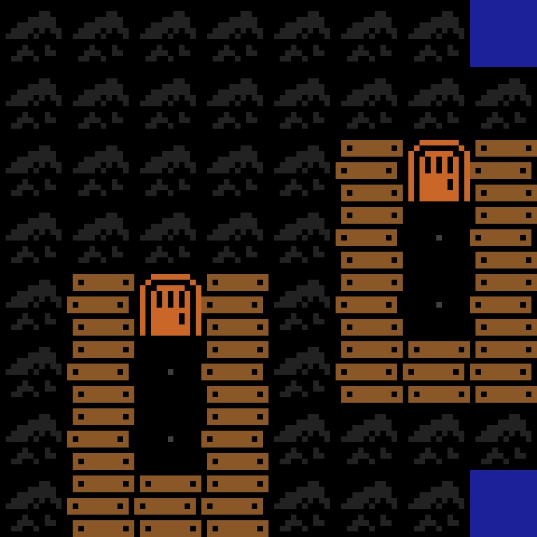 Batched, with version 8’s code, medieval village, clustered order, 8 by 8 cells.