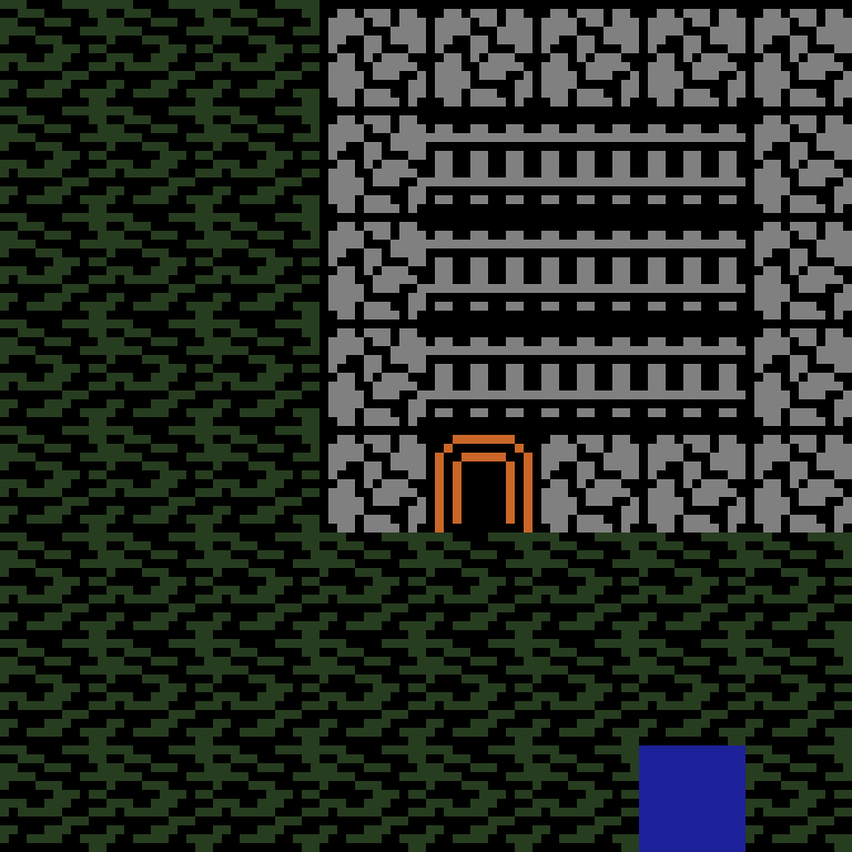 Batched, with version 8’s code, jungle temple, clustered order, 8 by 8 cells.