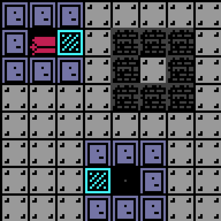 Batched, with version 8’s code, space station, frontier order, 8 by 8 cells.
