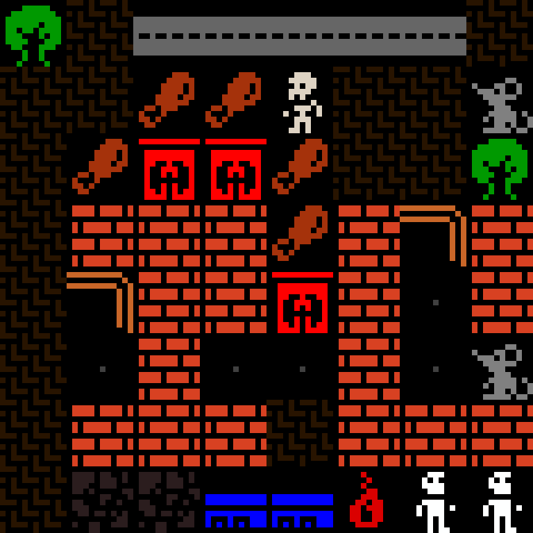 LLM, with version 8’s code, market, frontier order, 8 by 8 cells.