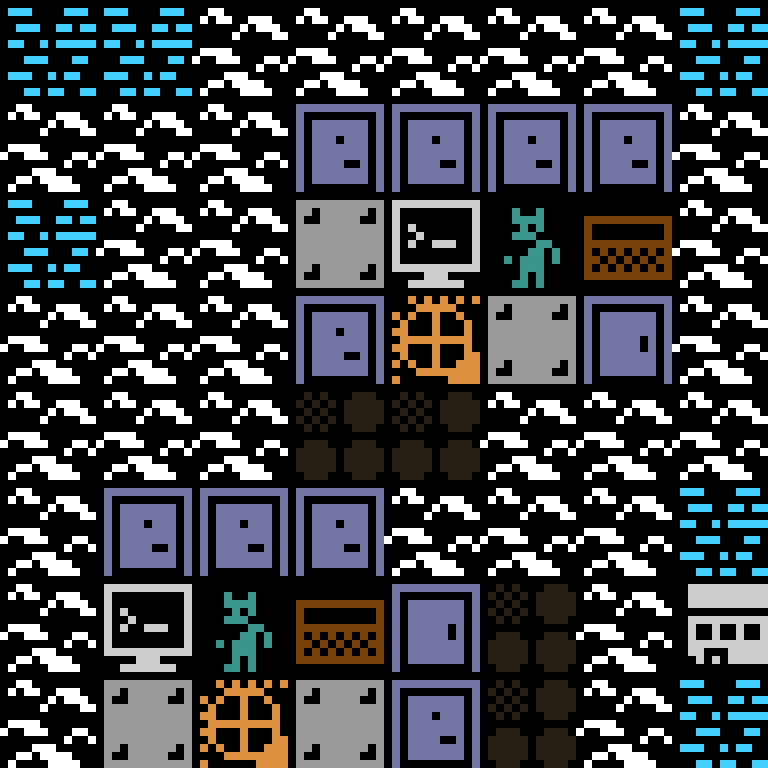 LLM, with version 8’s code, arctic base, random order, 8 by 8 cells.