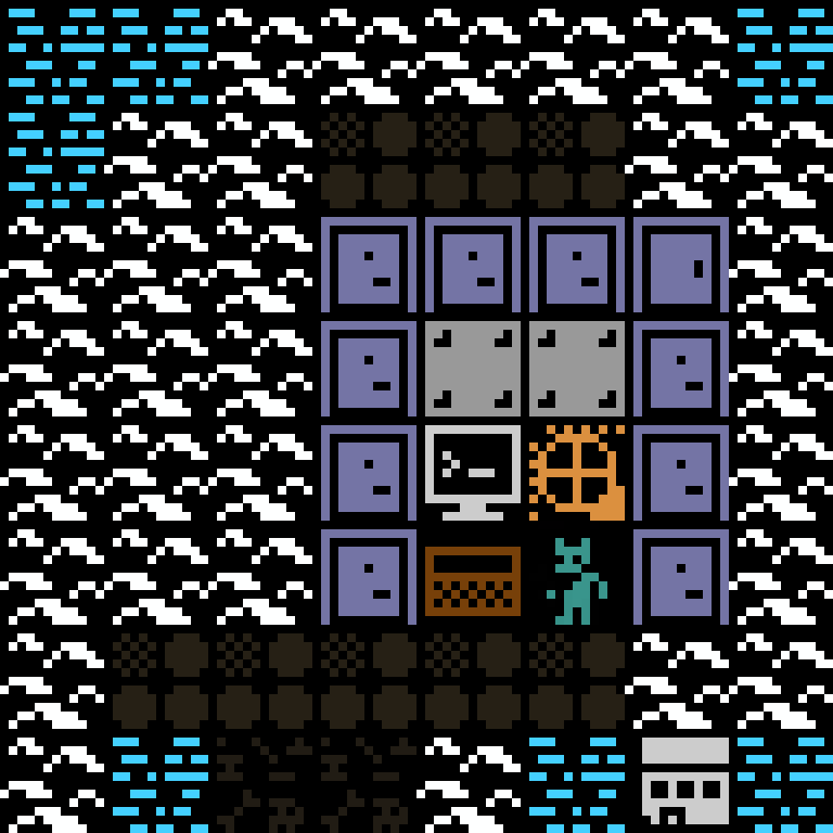 LLM, with version 8’s code, arctic base, spiral order, 8 by 8 cells.