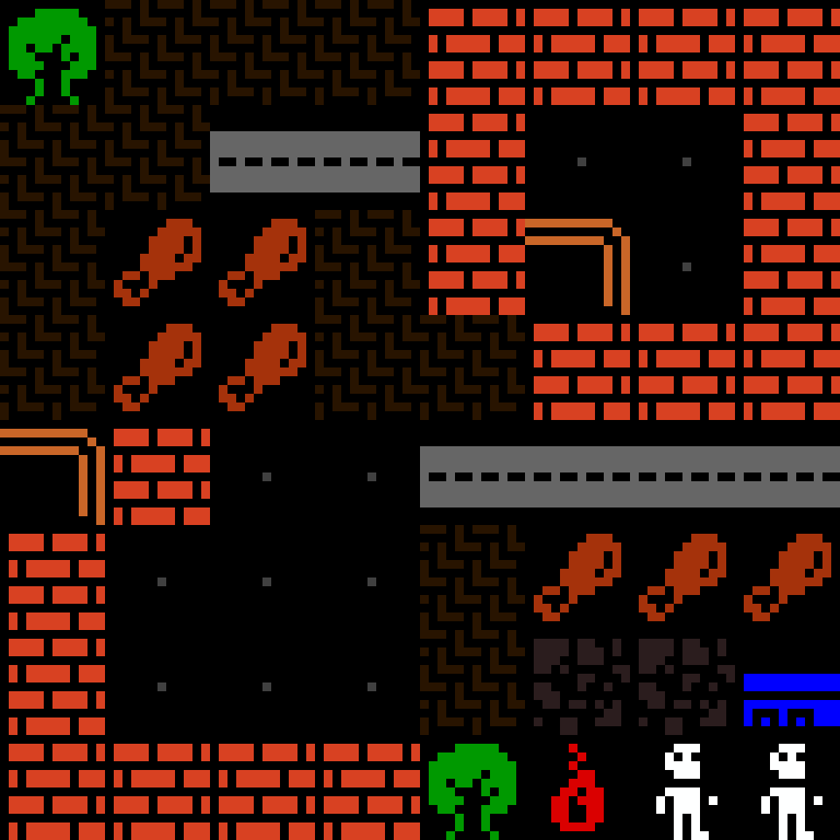 LLM, with version 8’s code, market, frontier order, 8 by 8 cells.